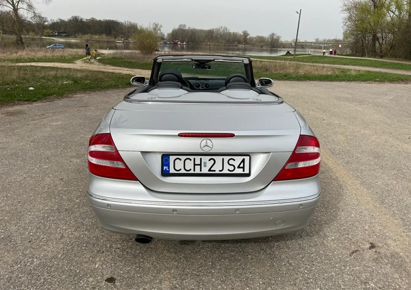 Mercedes-Benz CLK cena 25000 przebieg: 291500, rok produkcji 2005 z Chełmno małe 56